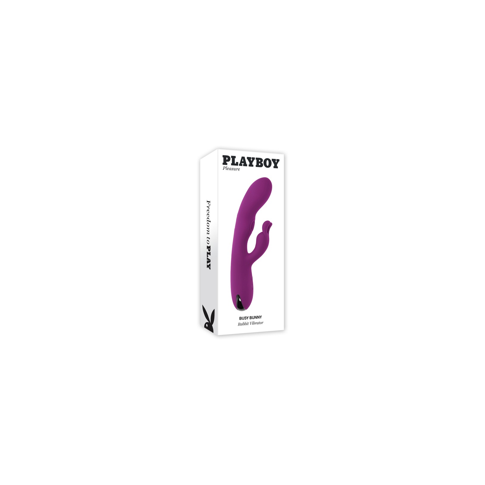 Vibrador Estimulador Dual Recargable Playboy Busy Bunny