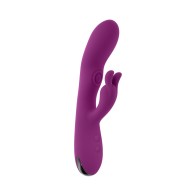 Vibrador Estimulador Dual Recargable Playboy Busy Bunny