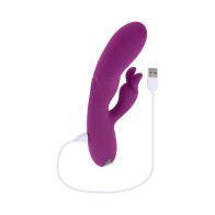 Vibrador Estimulador Dual Recargable Playboy Busy Bunny