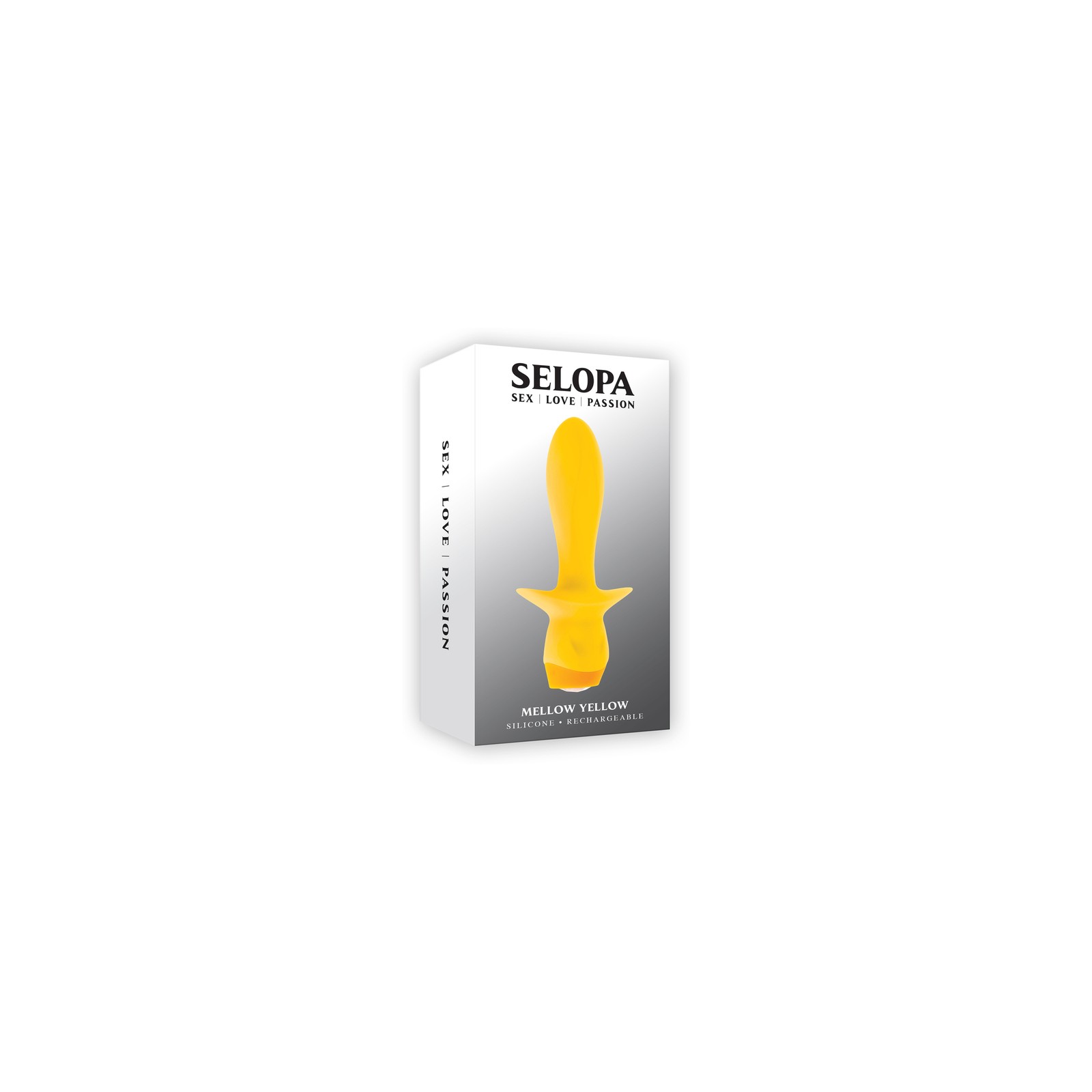 Selopa Mellow Yellow Rechargeable Vibrating Plug in Yellow