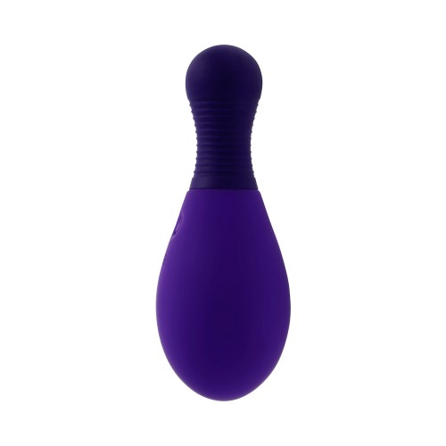 Selopa Rechargeable Remote-Control Vibrating Egg Silicone Purple