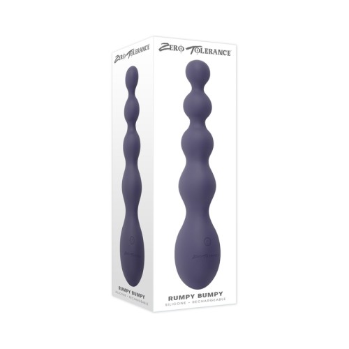 Vibrador Anal Zero Tolerance Rumpy Bumpy