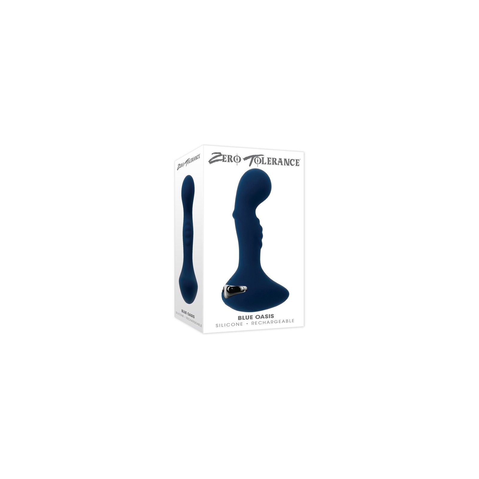 Vibrador Prostático Recargable Zero Tolerance Blue Oasis