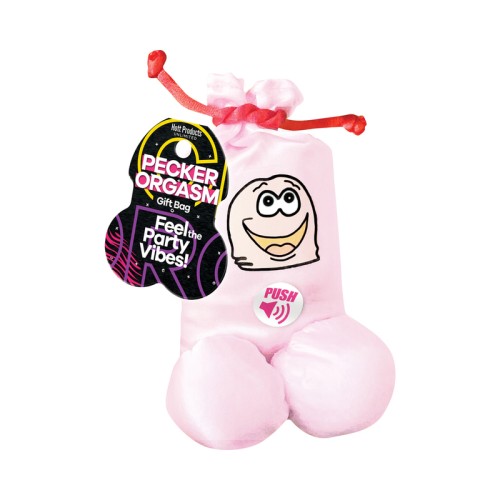 Pecker Orgasm Gift Bag Pink - Fun and Humor for Intimacy