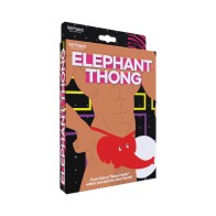 Elephant Thong - Fun and Playful Lingerie