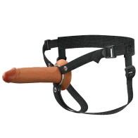 Fantasy X-Tensions Elite Hollow Silicone Strap-On for Enhanced Pleasure