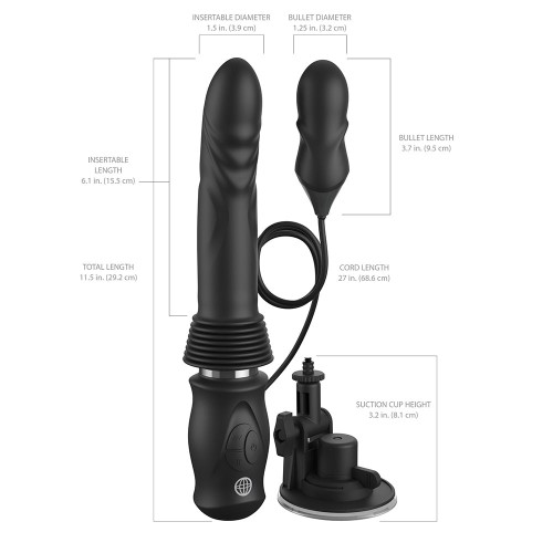 Fetish Fantasy Ultimate Silicone Thruster