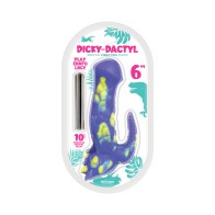 Dildo de Silicona Vibrante Dickydactyl - Explora Ahora