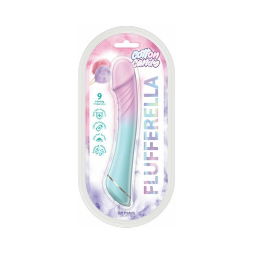 Cotton Candy Flufferella Vibrator with 9 Frequencies