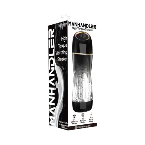 Manhandler Estimulador Hi-Torque Recargable Multi-Velocidad