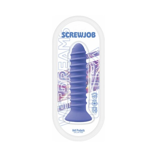 Screw Shape Multi-Speed Vibrator Lavender