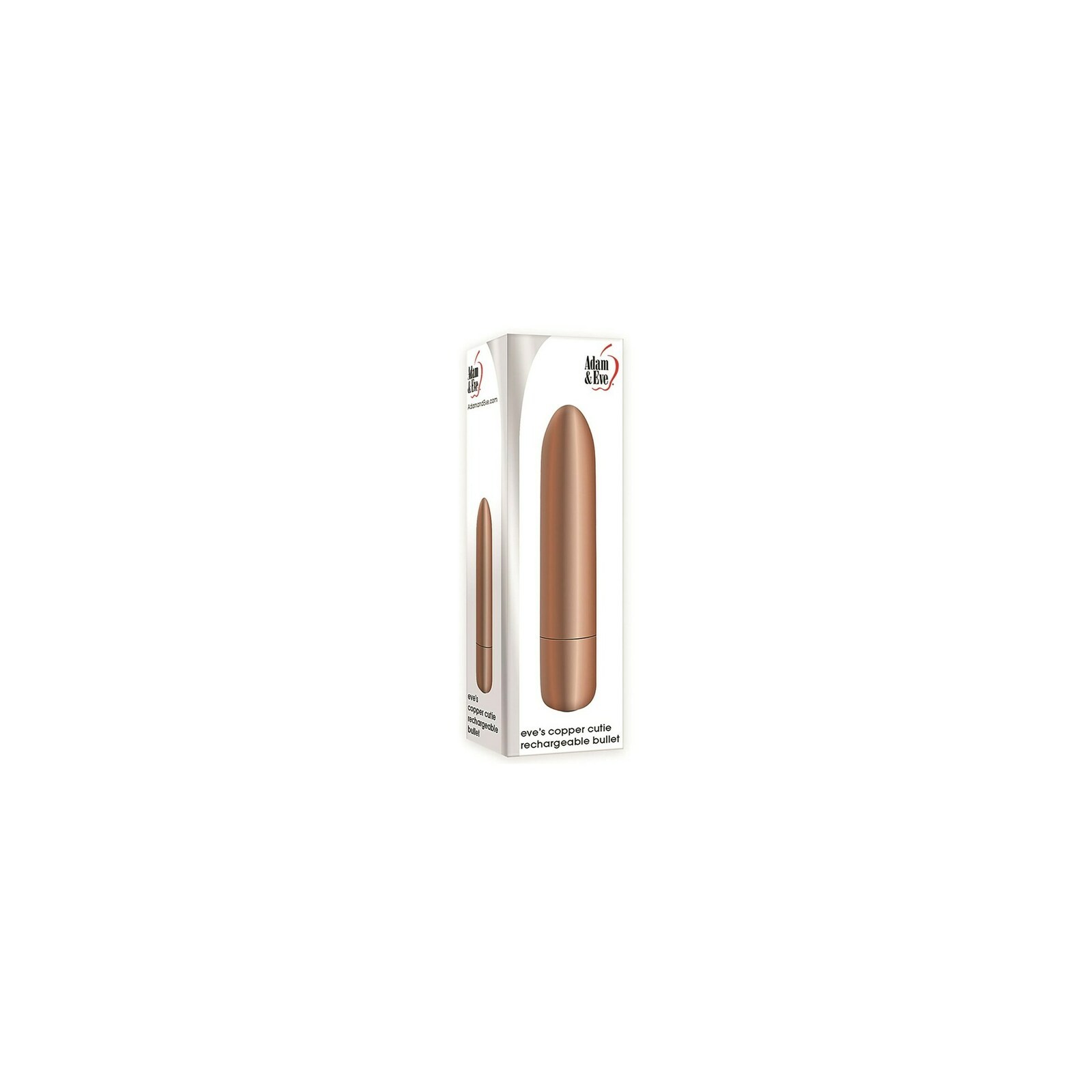 Bullet Recargable Copper Cutie de Adam & Eve