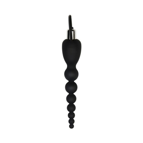 Adam & Eve Vibrating Silicone Anal Beads