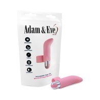 Silicone Rechargeable Finger Vibe for Enhanced Pleasure