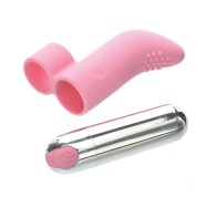 Silicone Rechargeable Finger Vibe for Enhanced Pleasure