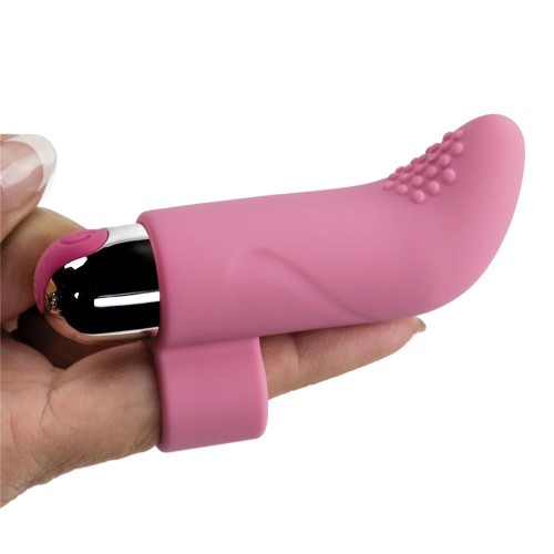 Silicone Rechargeable Finger Vibe for Enhanced Pleasure