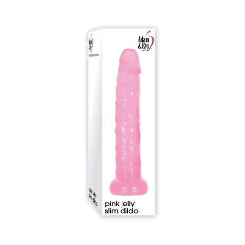 Adam & Eve Dildo Slim de Jelly Rosa