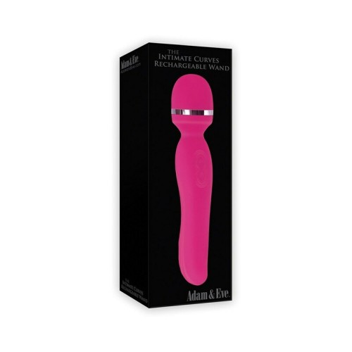 Adam & Eve Intimate Curves Rechargeable Wand for Powerful Pleasure