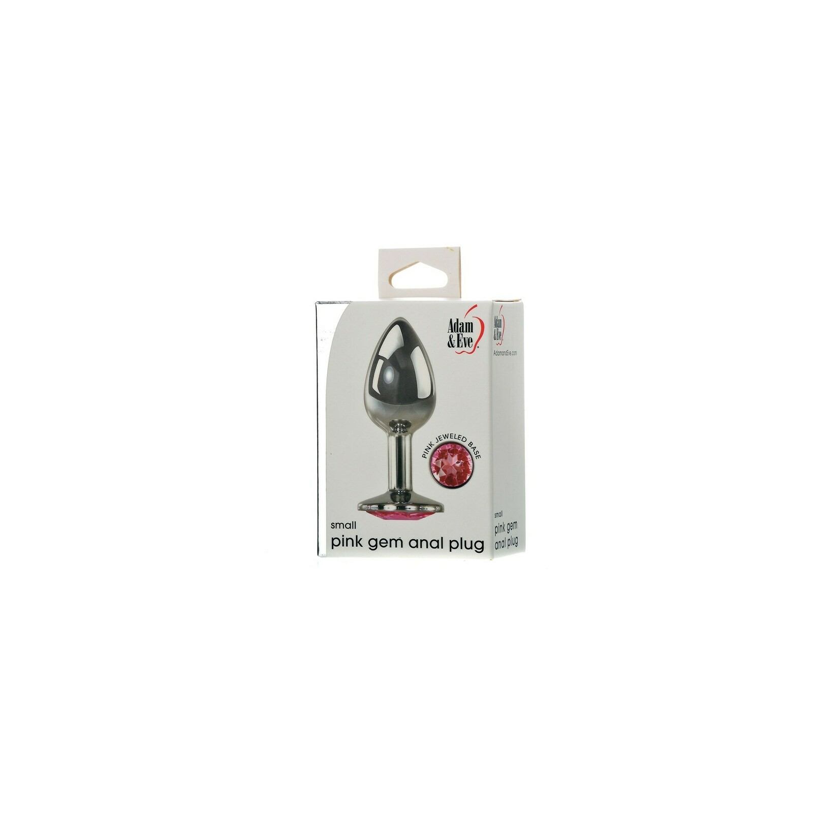 Adam & Eve Pink Gem Anal Plug Small