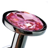 Adam & Eve Medium Pink Gem Anal Plug