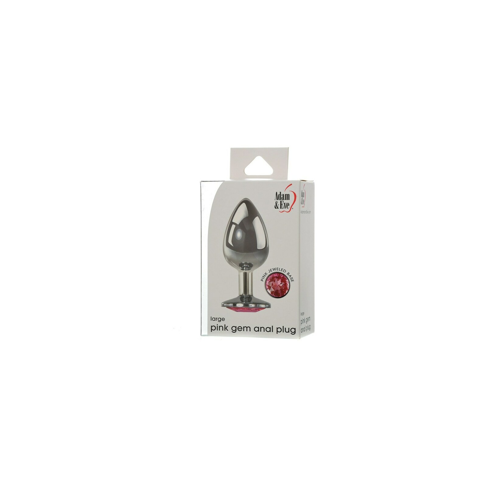 Plug Anal Grande con Joyero Rosa Adam & Eve