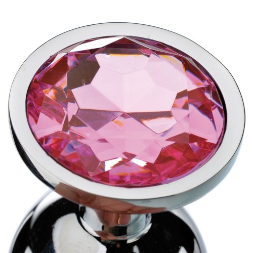 Adam & Eve Large Pink Gem Anal Plug