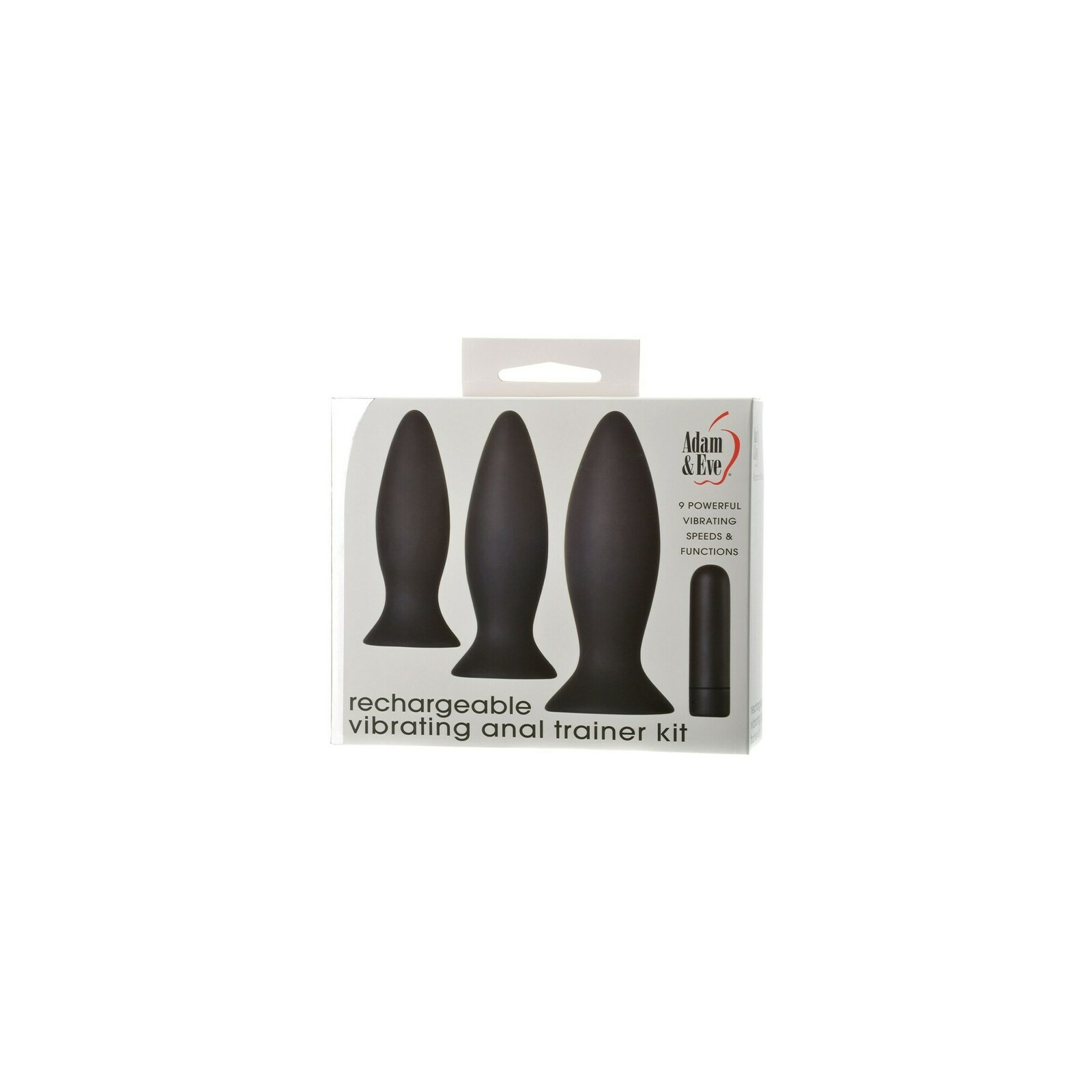 Adam & Eve Rechargeable Vibrating Anal Plug Trainer Kit