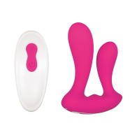 Vibrador de Doble Entrada Adam & Eve con Control Remoto - Doble Placer