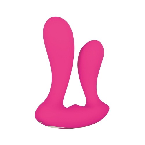 Vibrador de Doble Entrada Adam & Eve con Control Remoto - Doble Placer