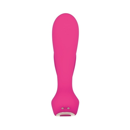 Vibrador de Doble Entrada Adam & Eve con Control Remoto - Doble Placer