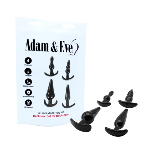 Kit de 4 Plug Anales Adam & Eve