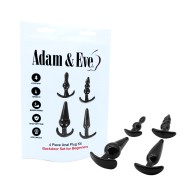 Kit de 4 Plug Anales Adam & Eve