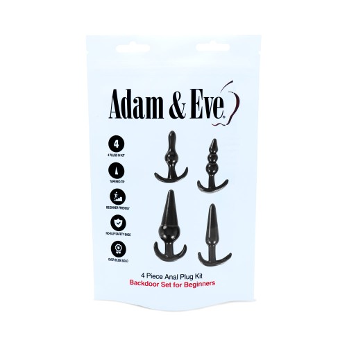 Kit de 4 Plug Anales Adam & Eve