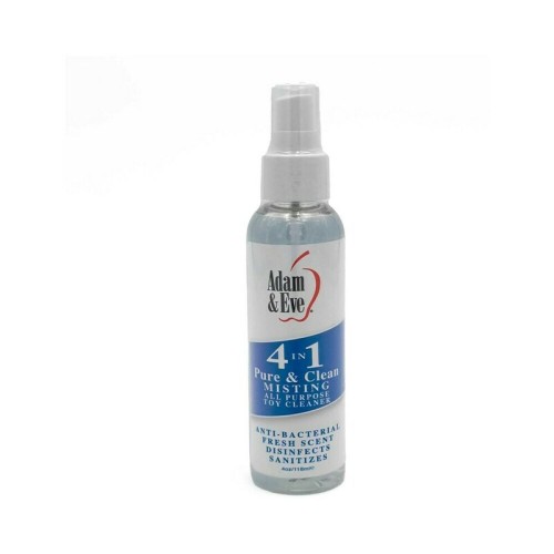 Adam & Eve Pure & Clean Misting Toy Cleaner - 4 oz