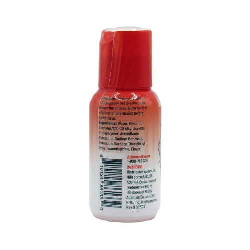 Adam & Eve Strawberry Clit Sensitizer Gel 1oz