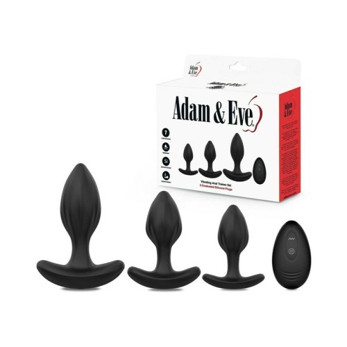 Adam & Eve Vibrating Anal Trainer Set - Focus on Pleasure