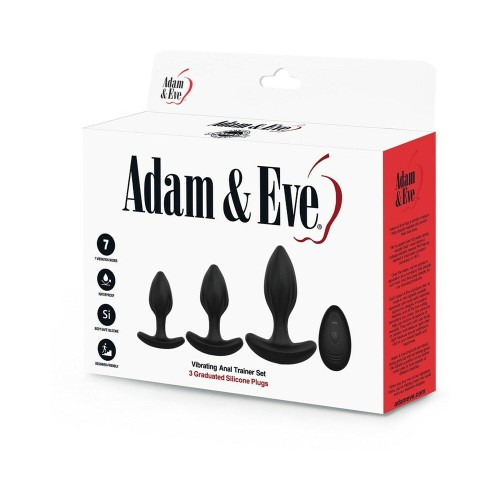 Set de Entrenamiento Anal Vibrante Adam & Eve - Enfocado en el Placer