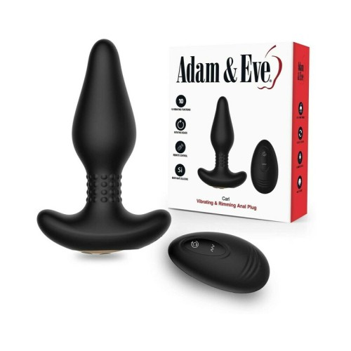 Buy Adam & Eve Carl Vibrating & Rimming Plug