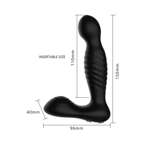 Vibrador de Próstata Calentador y Rotatorio Derek