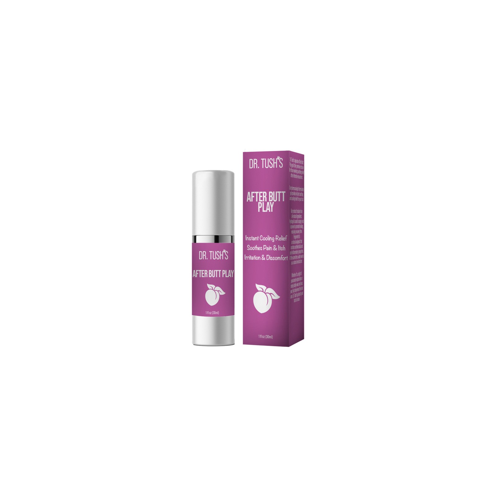 Dr. Tush's Gel Post-Juego Anal Caja Rosa 1 oz.