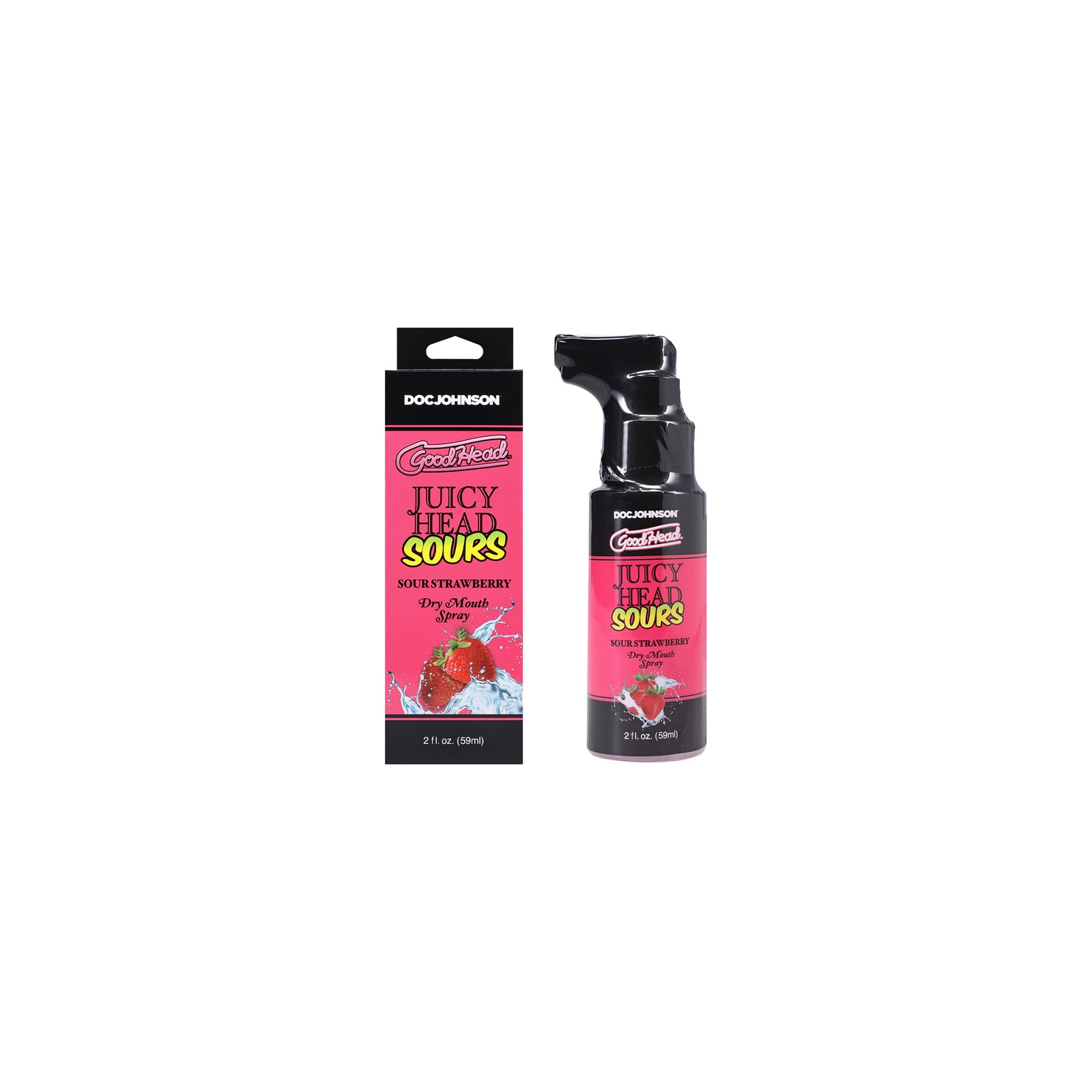 GoodHead Juicy Head Spray - Sour Strawberry 2 oz