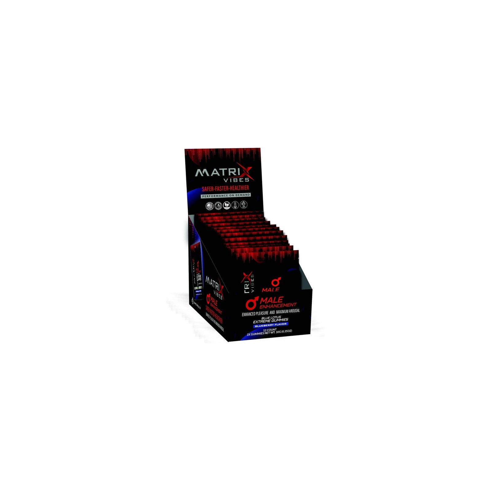 Matrix Male Enhancement Gummies Blueberry Flavor