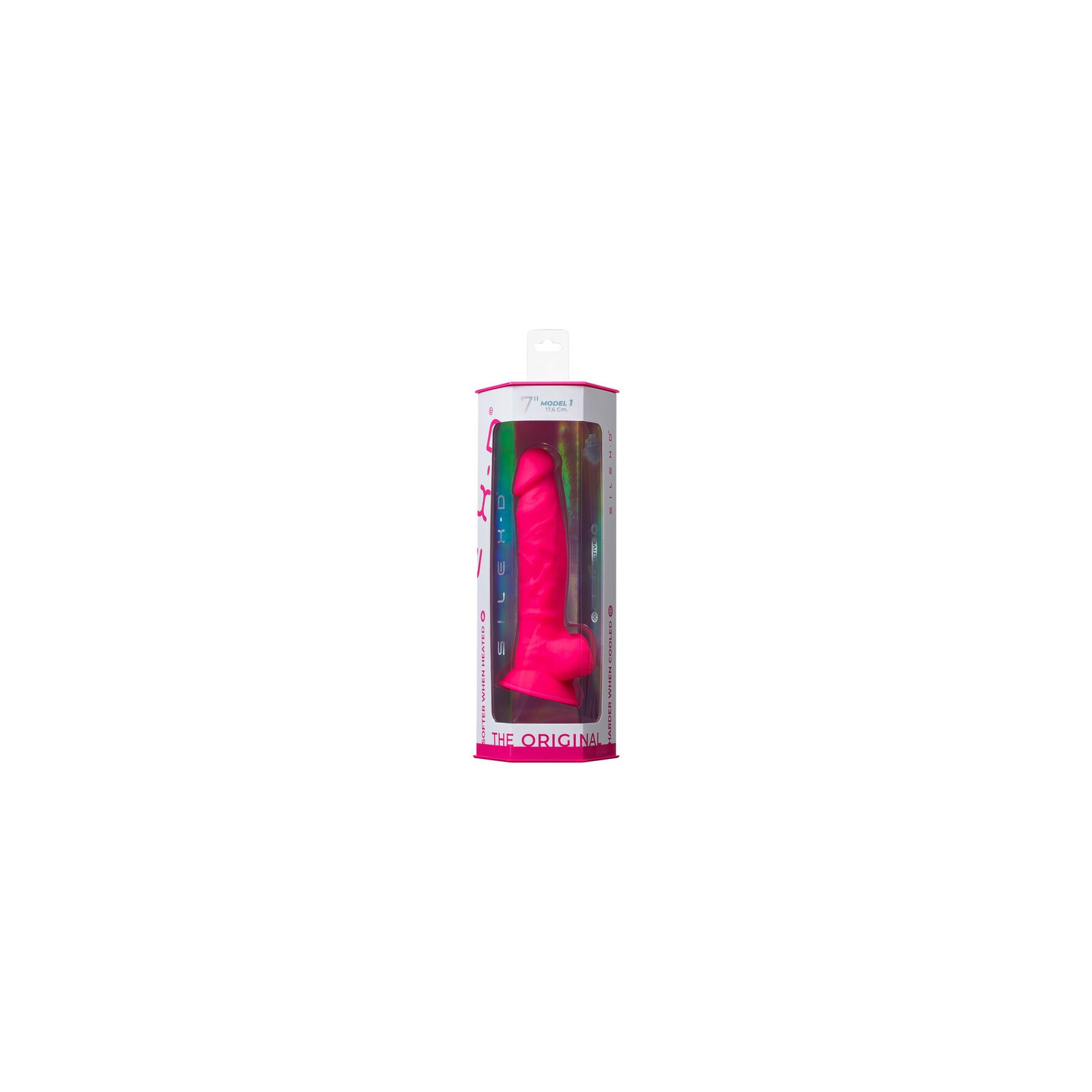 SILEX-D Modelo Original 1 Dildo 7 pulgadas Rosa