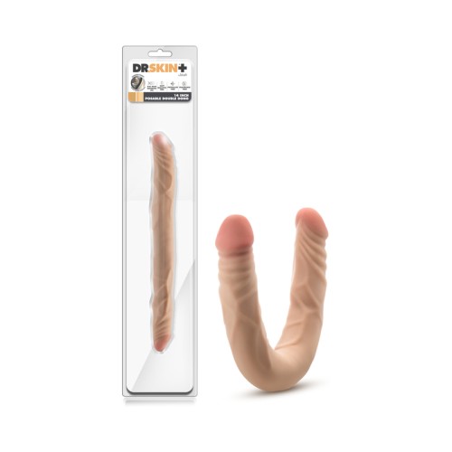 Doble Dong Posable Dr. Skin Plus 14 pulgadas