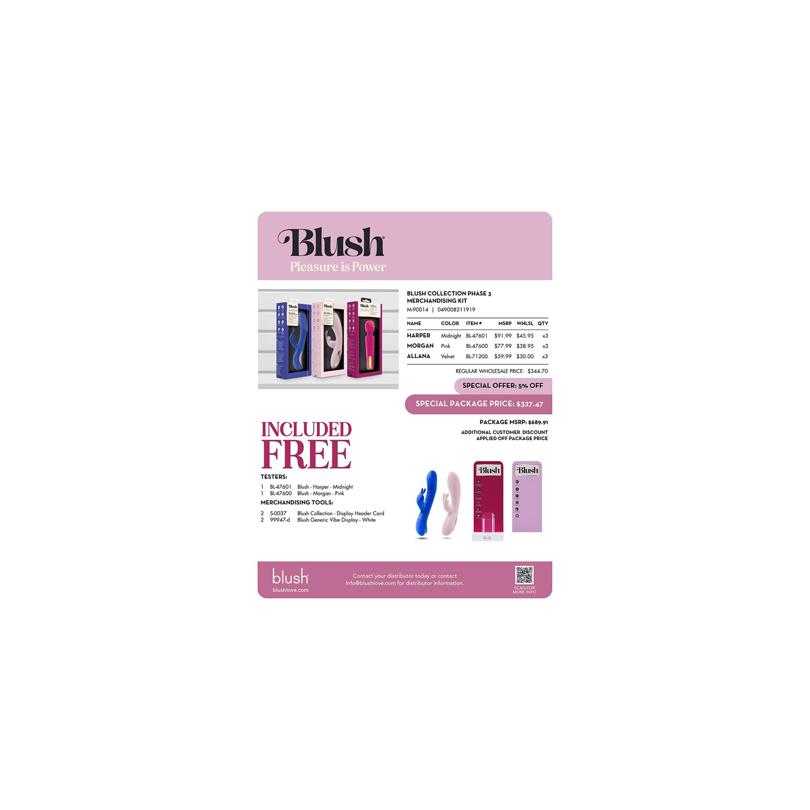 Blush Collection Phase 3 Merchandising Kit