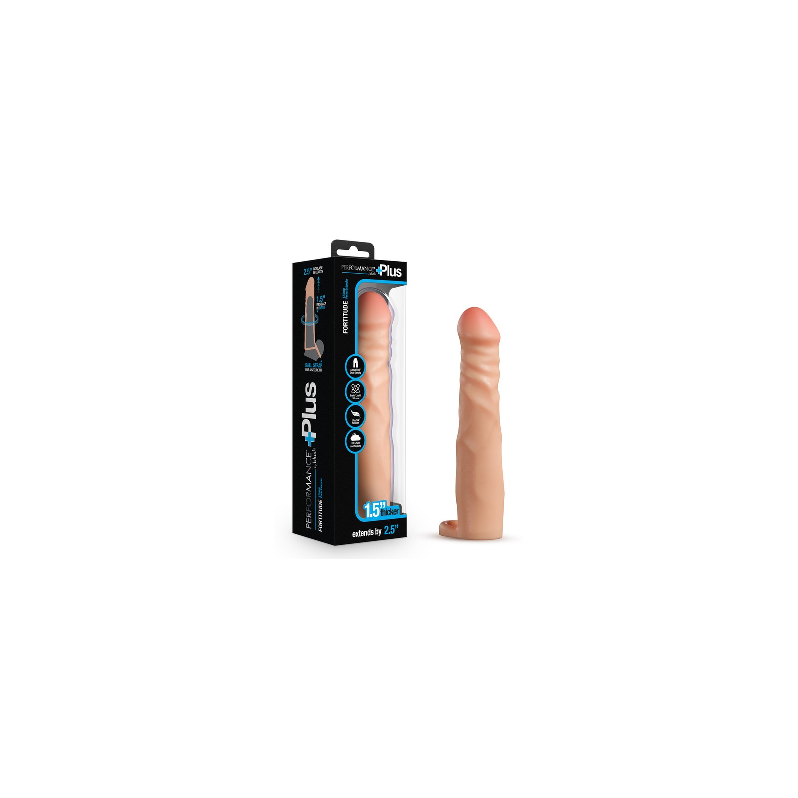 Extensor de Pene de Silicona Performance Plus 2.5 Pulgadas