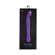 Nu Sensuelle Ace Pro Vibrador para Próstata y Punto G Morado Profundo