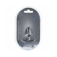 Ouch! Small Smooth Silicone Anal Plug for Pleasurable Fun