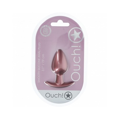 Ouch! Medium Smooth Silicone Anal Plug