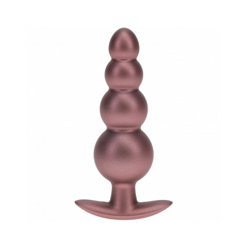 Ouch! Rose Gold Beaded Anal Plug